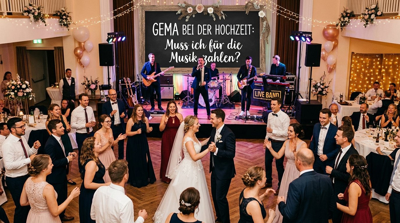 GEMA bei der Hochzeit – Hochzeits-DJ Berlin