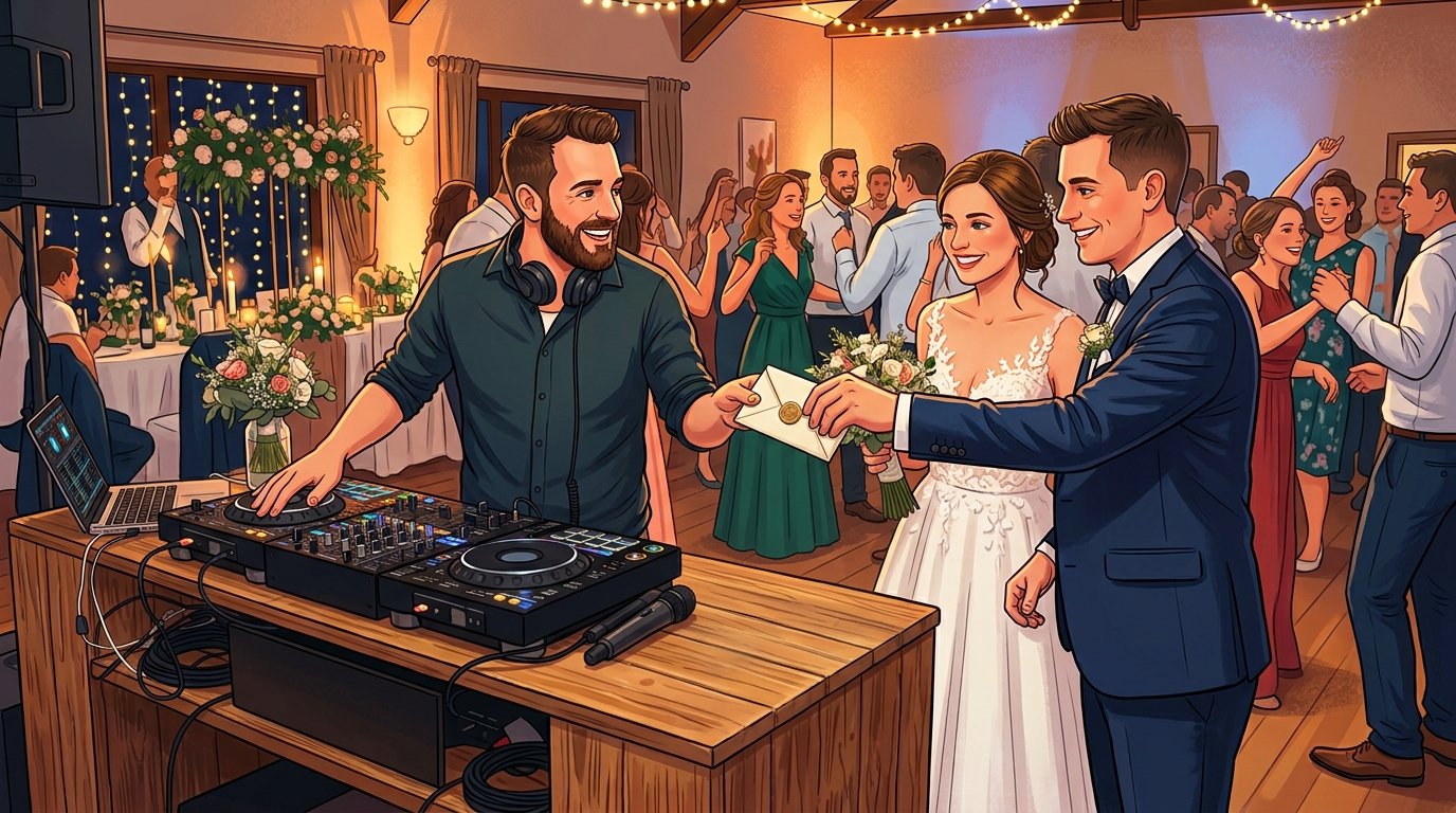 Trinkgeld für den Hochzeits-DJ in Berlin